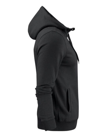 Printer Essentials Printer Mens Overhead Full Zip Hoodie - Black
