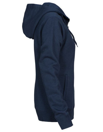 Printer Essentials Printer Ladies Overhead Full Zip Hoody - Navy