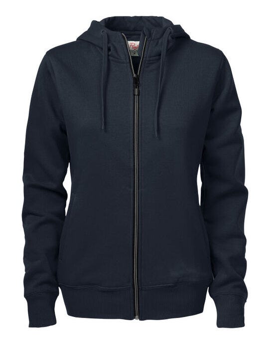 Printer Essentials Printer Ladies Overhead Full Zip Hoody - Dark Navy