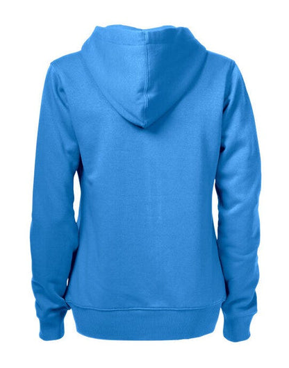 Printer Essentials Printer Ladies Overhead Full Zip Hoody - Ocean Blue