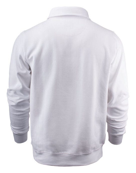 Printer Essentials Printer Mens Rounders RXS 1/2 Zip - White