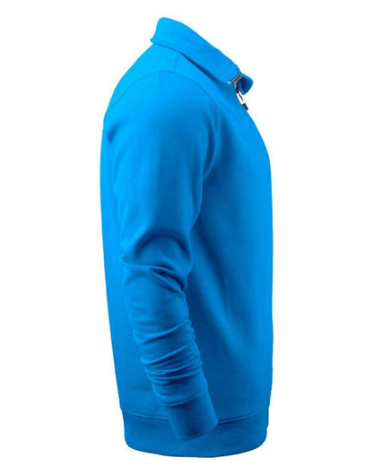 Printer Essentials Printer Mens Rounders RXS 1/2 Zip - Ocean Blue
