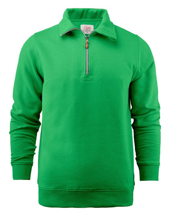 Printer Essentials Printer Mens Rounders RXS 1/2 Zip - Fresh Green