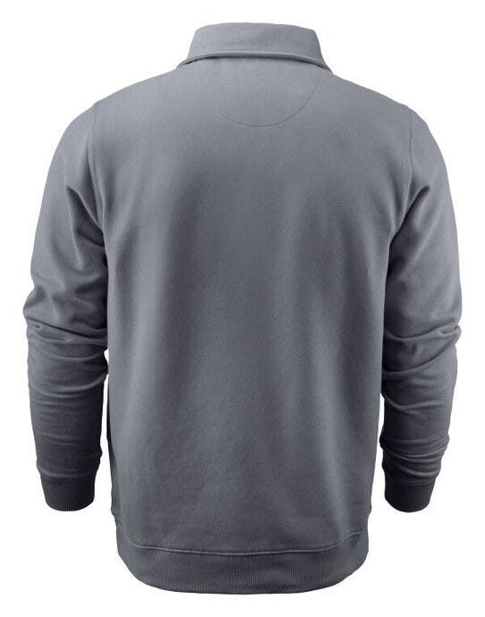 Printer Essentials Printer Mens Rounders RXS 1/2 Zip - Steel Grey