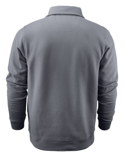 Printer Essentials Printer Mens Rounders RXS 1/2 Zip - Steel Grey