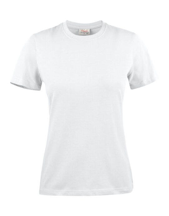 Printer Essentials Printer Ladies Heavy T-Shirt - White