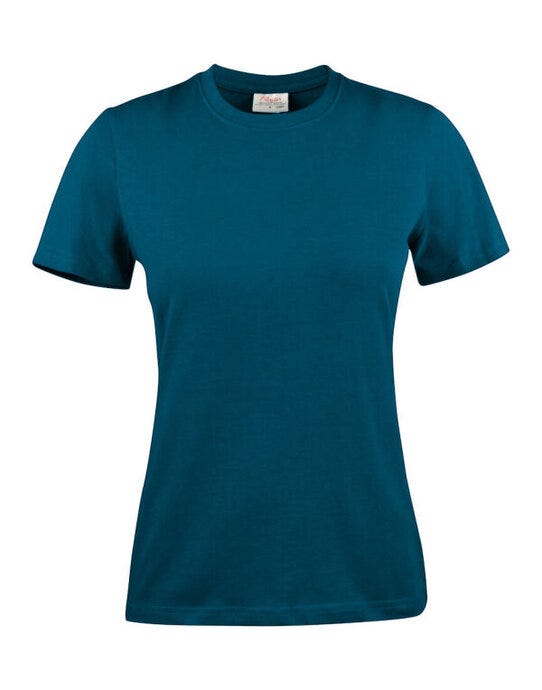 Printer Essentials Printer Ladies Heavy T-Shirt - Petrol