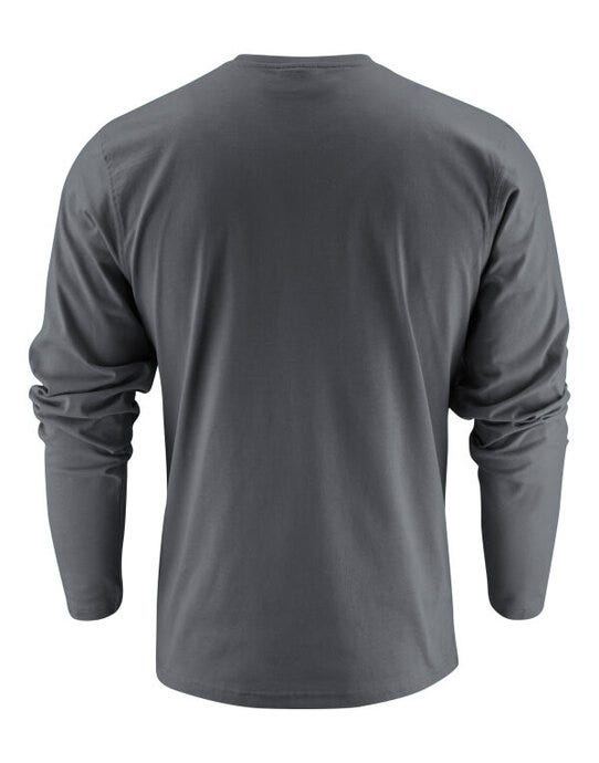 Printer Essentials Printer Heavy Long Sleeve T-Shirt - Steel Grey