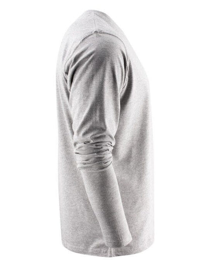 Printer Essentials Printer Heavy Long Sleeve T-Shirt - Grey Melange