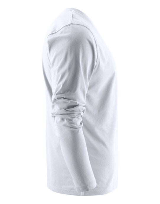Printer Essentials Printer Heavy Long Sleeve T-Shirt - White