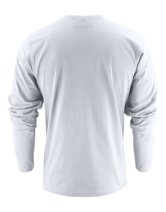 Printer Essentials Printer Heavy Long Sleeve T-Shirt - White