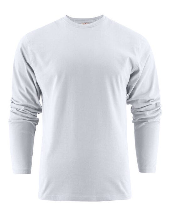 Printer Essentials Printer Heavy Long Sleeve T-Shirt - White