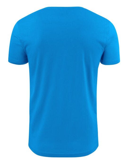 Printer Essentials Printer Mens Heavy V T-Shirt - Ocean Blue