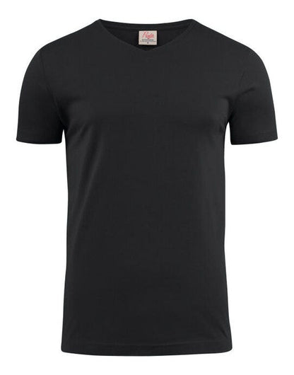 Printer Essentials Printer Mens Heavy V T-Shirt - Black