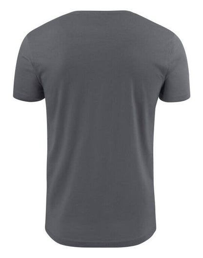 Printer Essentials Printer Mens Heavy V T-Shirt - Steel Grey