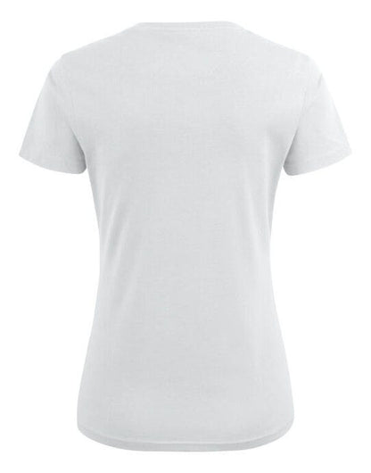 Printer Essentials Printer Ladies Heavy V T-Shirt - White