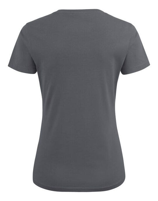 Printer Essentials Printer Ladies Heavy V T-Shirt - Steel Grey