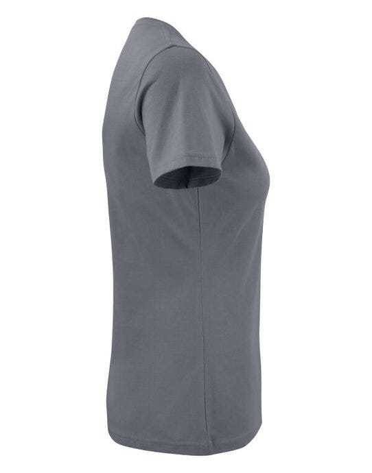 Printer Essentials Printer Ladies Heavy V T-Shirt - Steel Grey