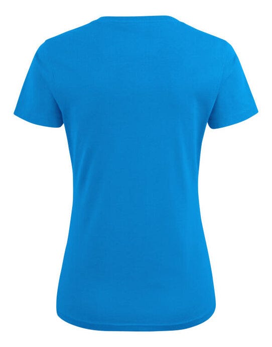 Printer Essentials Printer Ladies Heavy V T-Shirt - Ocean Blue
