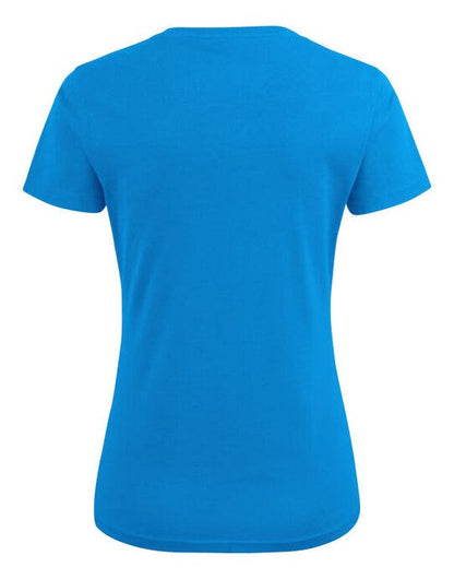 Printer Essentials Printer Ladies Heavy V T-Shirt - Ocean Blue