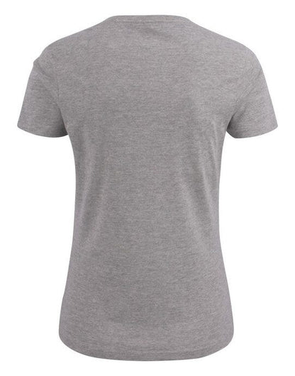 Printer Essentials Printer Ladies Heavy V T-Shirt - Grey Melange