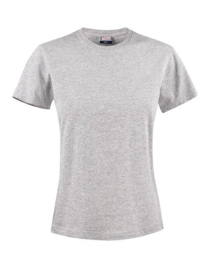 Printer Essentials Printer Ladies Light T-Shirt - Grey Melange