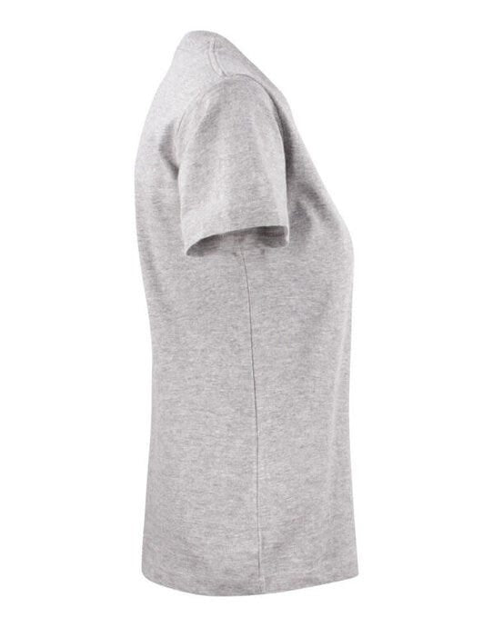 Printer Essentials Ladies Heavier Pro T - Grey Melange