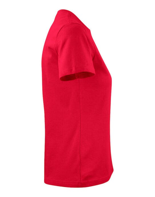 Printer Essentials Ladies Heavier Pro T - Red