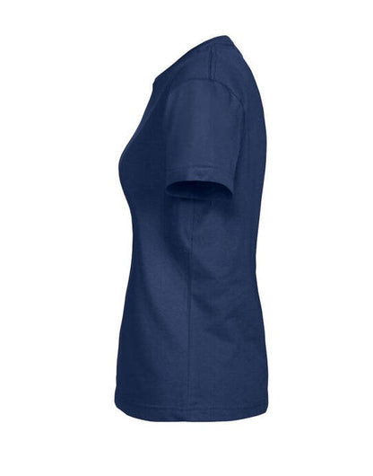 Printer Essentials Ladies Heavier Pro T - Navy