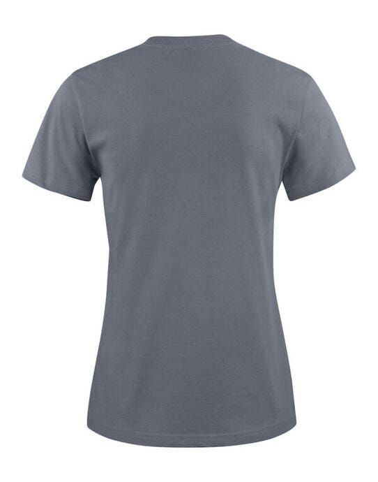 Printer Essentials Ladies Heavier Pro T - Steel Grey