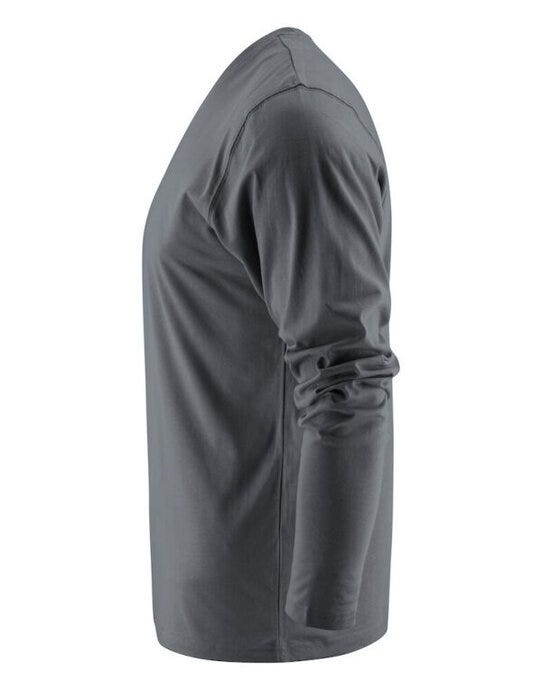 Printer Essentials Unisex Heavier Pro LS - Steel Grey