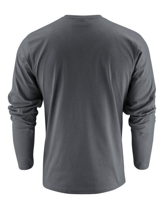 Printer Essentials Unisex Heavier Pro LS - Steel Grey