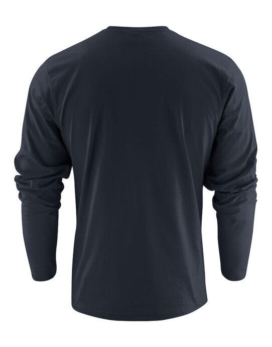 Printer Essentials Unisex Heavier Pro LS - Dark Navy