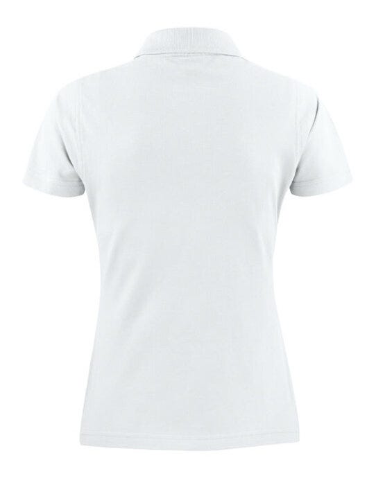 Printer Essentials Printer Ladies Pique Surf Polo - White