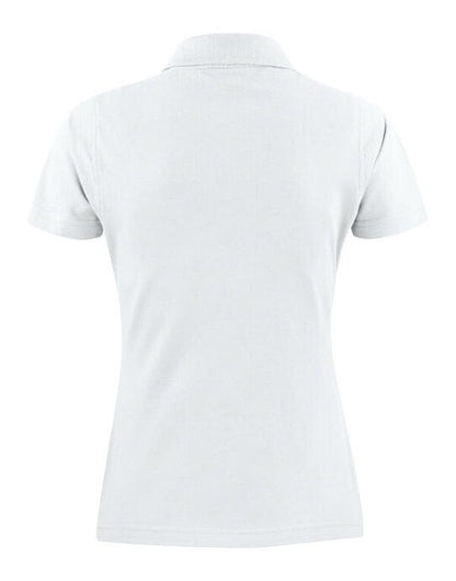 Printer Essentials Printer Ladies Pique Surf Polo - White