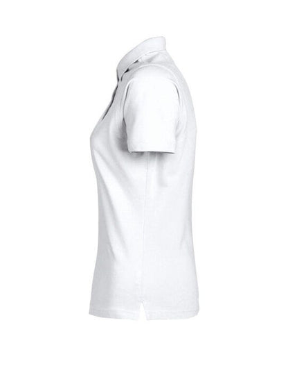Printer Essentials Printer Ladies Pique Surf Polo - White