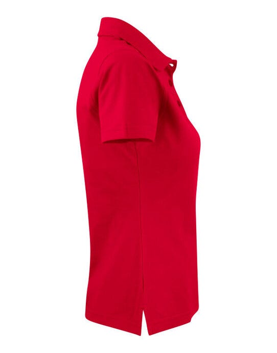 Printer Essentials Printer Ladies Pique Surf Polo - Red