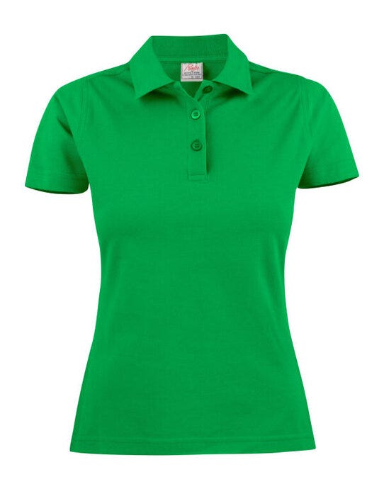 Printer Essentials Printer Ladies Pique Surf Polo - Fresh Green