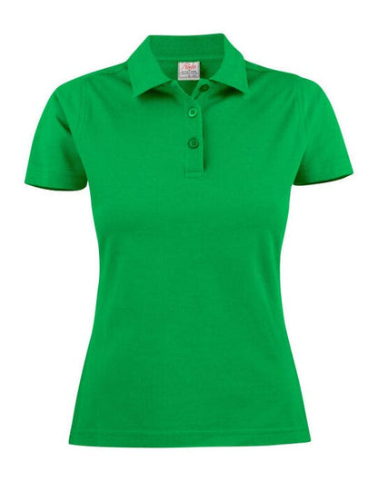 Printer Essentials Printer Ladies Pique Surf Polo - Fresh Green