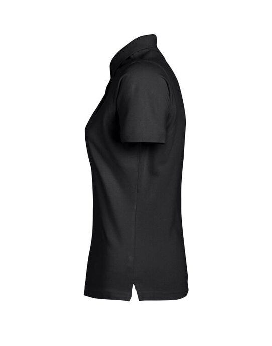 Printer Essentials Printer Ladies Pique Surf Polo - Black