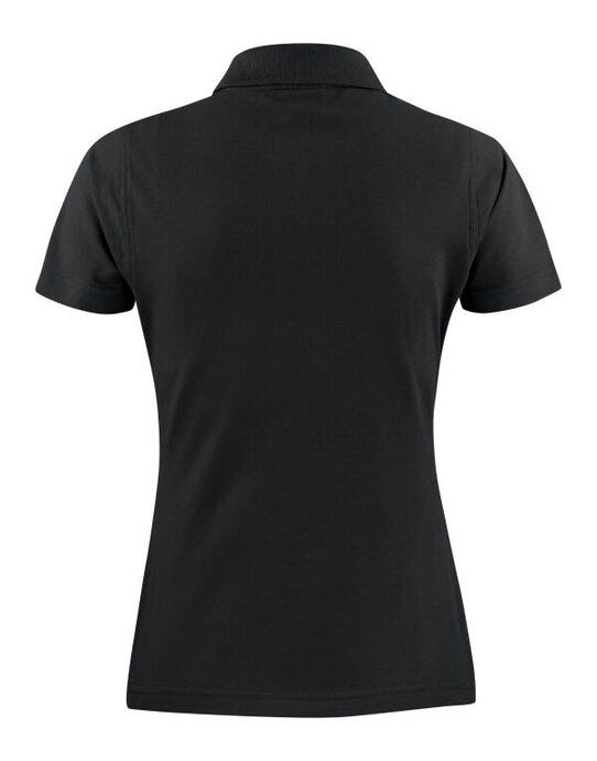 Printer Essentials Printer Ladies Pique Surf Polo - Black