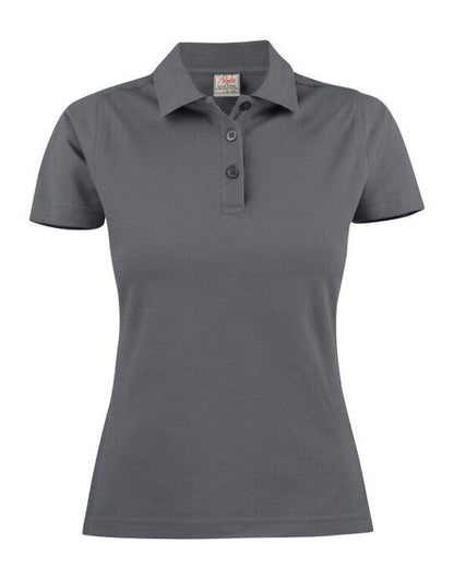Printer Essentials Printer Ladies Pique Surf Polo - Steel Grey