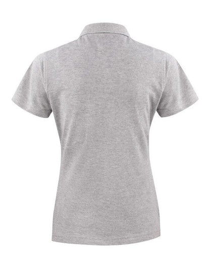 Printer Essentials Printer Ladies Pique Surf Polo - Grey Melange