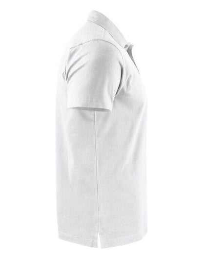 Printer Essentials Printer Mens Surf RSX Pique Polo - White