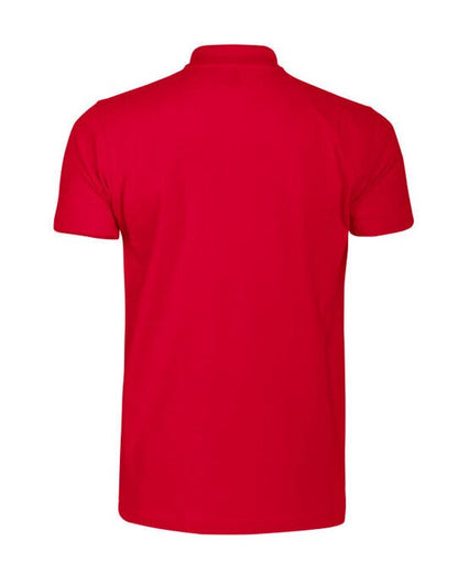 Printer Essentials Printer Mens Surf RSX Pique Polo - Red