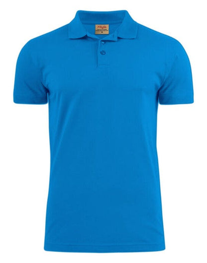 Printer Essentials Printer Mens Surf RSX Pique Polo - Ocean Blue