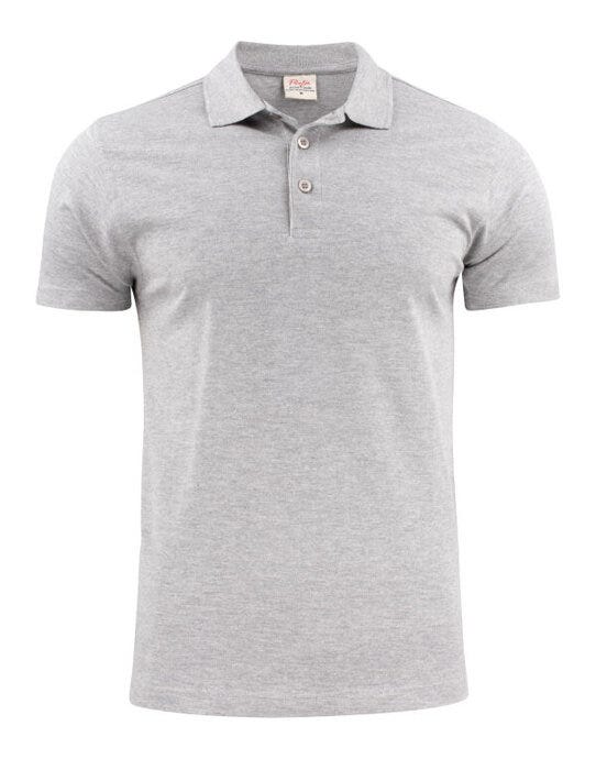 Printer Essentials Printer Mens Surf RSX Pique Polo - Grey Melange