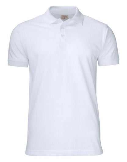 Printer Essentials Printer Mens Surf Pro RSX Pique Polo - White