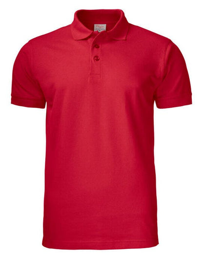 Printer Essentials Printer Mens Surf Pro RSX Pique Polo - Red