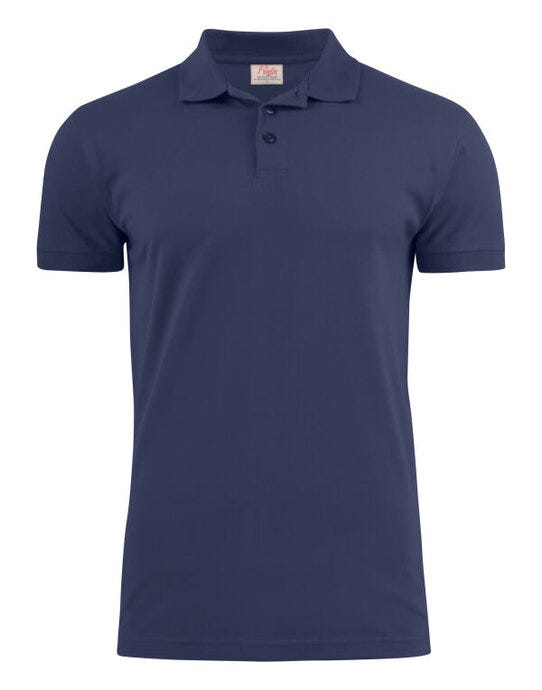 Printer Essentials Printer Mens Surf Stretch Polo - Dark Navy